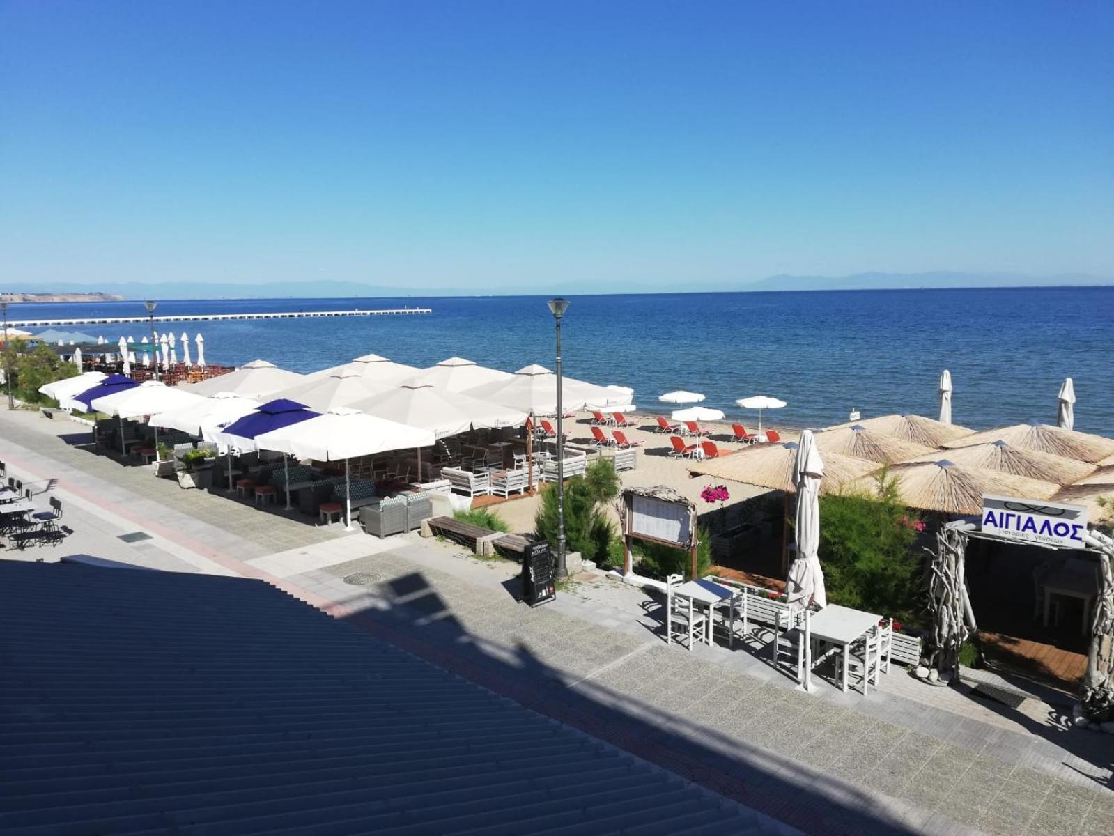 Aktis Sea View Studios Переа Экстерьер фото